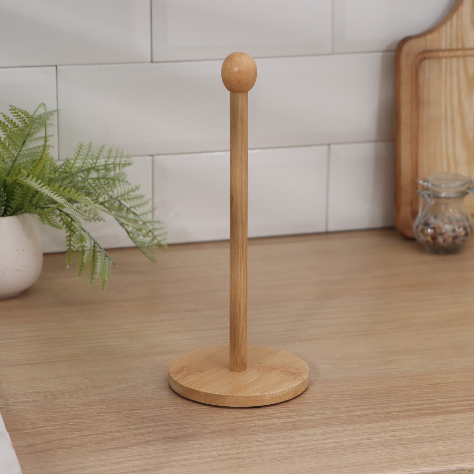 Держатель для бумажных полотенец "БАМБУК" TATA bamboo & wood